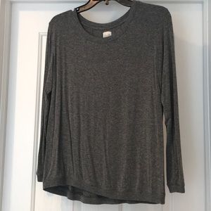 Zara gray super soft shirt w/patch elbows